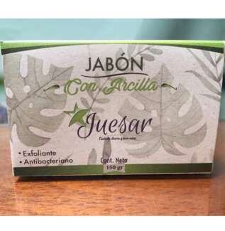 Jabón exfoliante de Arcilla